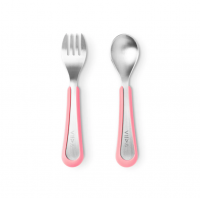 Sell Large Antibacterial Stainless Steel Fork and Spoon Set