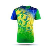 High Quality Unisex Cotton Feel Sublimation Shirts 100% Polyester Shirts For Sublimation Blanks Customized T Shirt Logo Printing