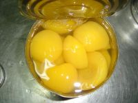 canned yellow peach