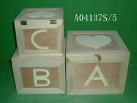 Sell gift boxes with carved letters