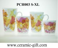 Sell porcelain mug and with full decal