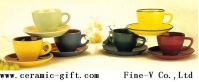 Sell ceramic mug & saucer,porcelain tableware