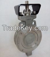 Double eccentric high-performance butterfly valve from China
