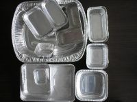 Sell Aluminum foil container &#65288;casserole &#65289;  airline lunch box  one-off