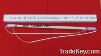 Sell deodorization glass tube heater, glass defrost heater