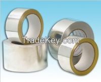 Aluminum foil tape (fiberglass reinforced aluminum foil tape, HVAC/R   self adhesive waterproof aluminum foil tape)