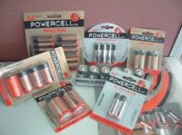 Sell "Powercell" Brand Alkaline and Super Heavy Duty Batteries