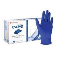 Nitrile gloves, dentigents, syringes