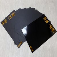 Black flame-retardant Polycarbonae sheets by 1.0mmx930mmx1830mm