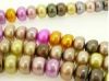 Sell 12mm Multi Color Button Pearl strands