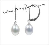 Sell White Drop Earring