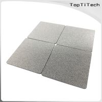 Sintered Porous Titanium Plate From TopTiTech