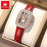 OLEVS 9940 Luxury Fashion Rose Gold Watch Women's Quartz Diamond Watch Elegant Women's Watch