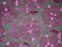 Sell plat embroidery wool fabric