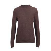 OEM wool sweater Inner Wear Fine Knit 16G Plain Slim Fit 100% Wool Basic Sweater Knitted Top