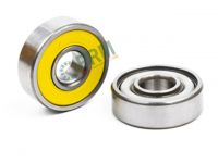 smooth and silent 608 2rs ABEC9 rubber sealed skateboard ball bearing for skateboard wheel