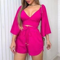 New Fashion Spring Fresh and sweet women's spandex fashion casual suit two piece sets for women tracksuit
