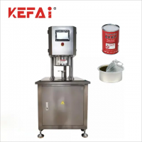 KEFAI high quality semi-automatic tin can sardine tuna beef canning machine meat canning and sealing machine canning machine