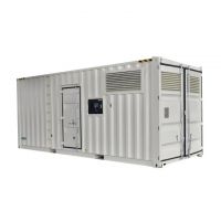 Containerized Automatic start water cooled diesel generator 1500kva 1200kw diesel genset powered by Per-kins engine