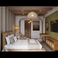 Promotion Modern Student Apartment Customized Hotel Luxury Bedroom Set Bespoke high-end Resort Furniture