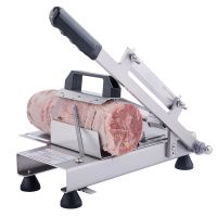 Multifunctional kitchen bacon mutton rolls frozen meat manual slicer slicing machine