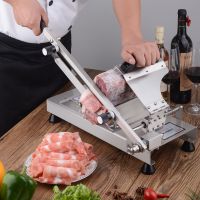 Commercial multi purpose fat cow frozen meat mutton roll slicer slicing machine