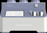 G-DenPyc 2900 helium gas pycnometer density determination equipment