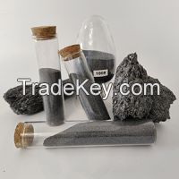 High Hardness 9.5 Mohs Black Silicon Carbide Powder for Grinding