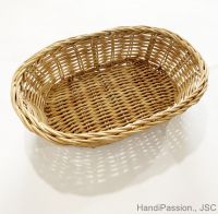 Wicker Rattan Woven Storage Basket Food Fruit Basket