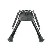 Outdoor 6-9 inch Swing Swivel Bipod Bracket Telescopic Folding Bipod All Metal Tactical Bracket with Adapter
