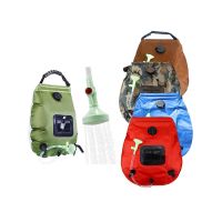 Outdoor Solar Thermal Shower Bag Portable Shower Bag 20L Camping