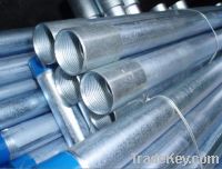 Sell BS1387 ERW Galvanized Pipes with threading