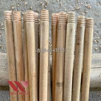 Wooden broom stick natural