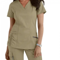 Women's scrubs nurse uniform