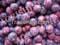 IQF plum or frozen plum