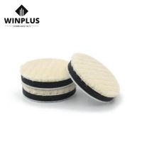 3 inch Auto Detailing Scratches Remover 100% Wool Buffing Pad 3inch DA Wool Polishing Pads Lamb Wool Pad