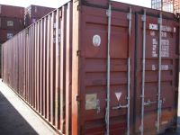 Sell of marine containers at Barcelona