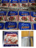 We manufacture and sell surimi crab sticks(kanikama)