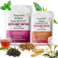 Slim boost Keto Diet Detox tea bag Custom Flat Tummy organic herbal weight loss slimming Tea with evening and daytim