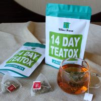 Pyramid bag 14 day slim tea the minceur ventre plat weight loss fat burning herbal slimming tea