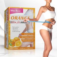 Slim fit juice Weight loss instant orange juice powder with kiwi orange Private label custom fruit flavored juice