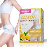 In 2021 the latest slim lemon juice natural weight loss flat tummy detox tea juice vegetable drink lemon slimming juice