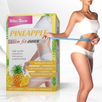 Hot sale Pineapple juice fit detox weight loss instant juice pouch powder winstown flat tummy fruit Juice diet Drink