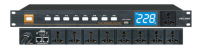 8-way power sequencer with 232 interface