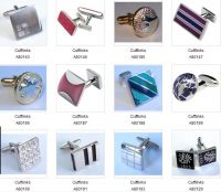 Sell all kinds of fancy cufflinks top quality