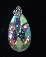 Sell crystal pendant tear drop