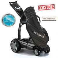 NEW WHOLESALE STEWART GOLF X10 FOLLOW SIGNATURE RANGE ELECTRIC TROLLEY CART WITH BATTERY TRAINING NEW