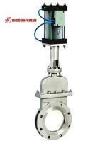 knife gate valve with bonnet