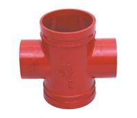 Ductile Iron reducing cross(thread outlet)