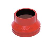Ductile Iron grooved concentric reducer with female thread